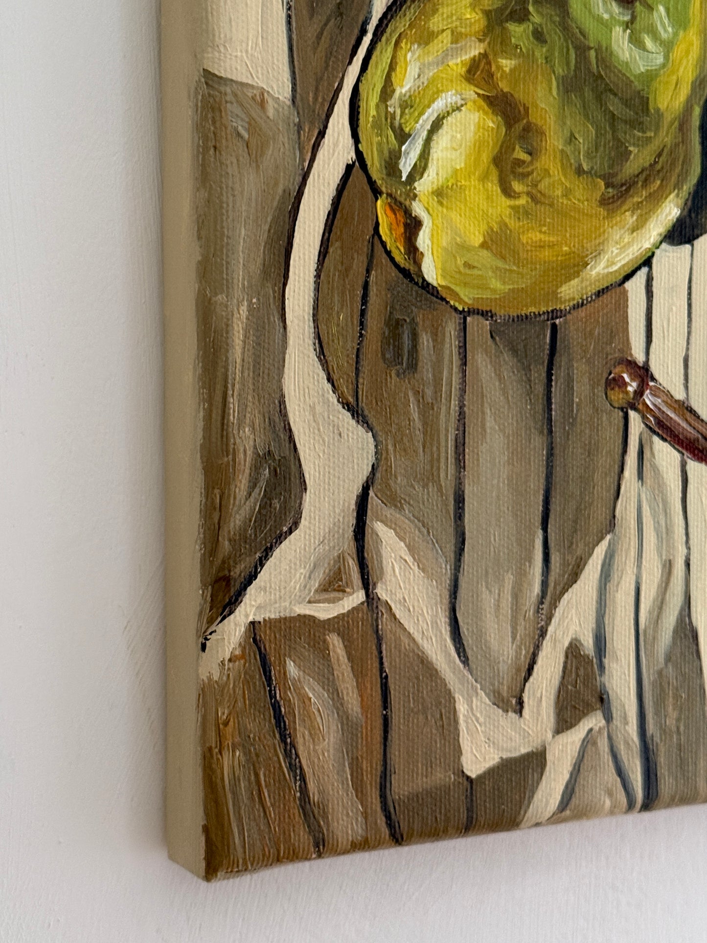 Pears on Linen