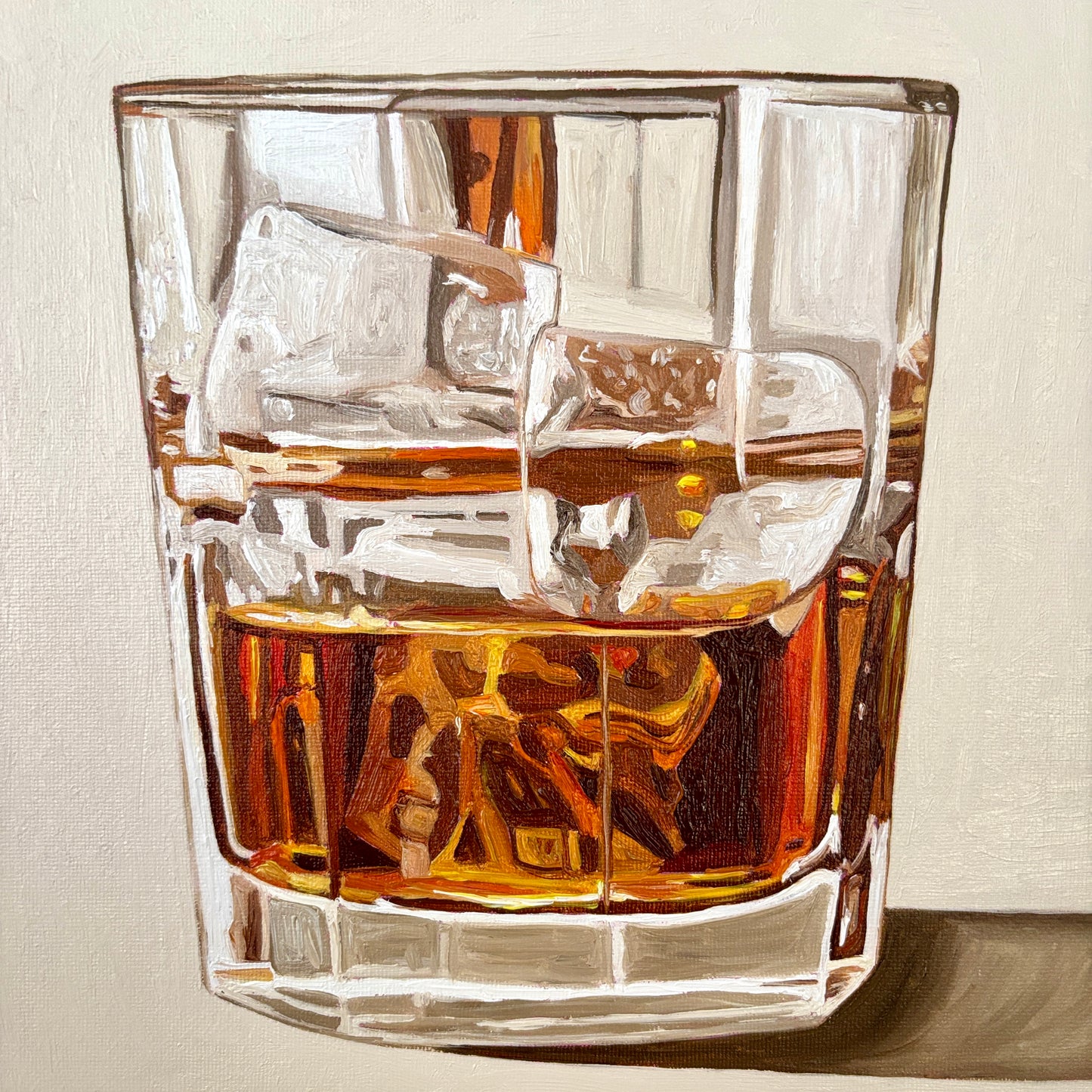 Whiskey on the rocks - Cocktail series