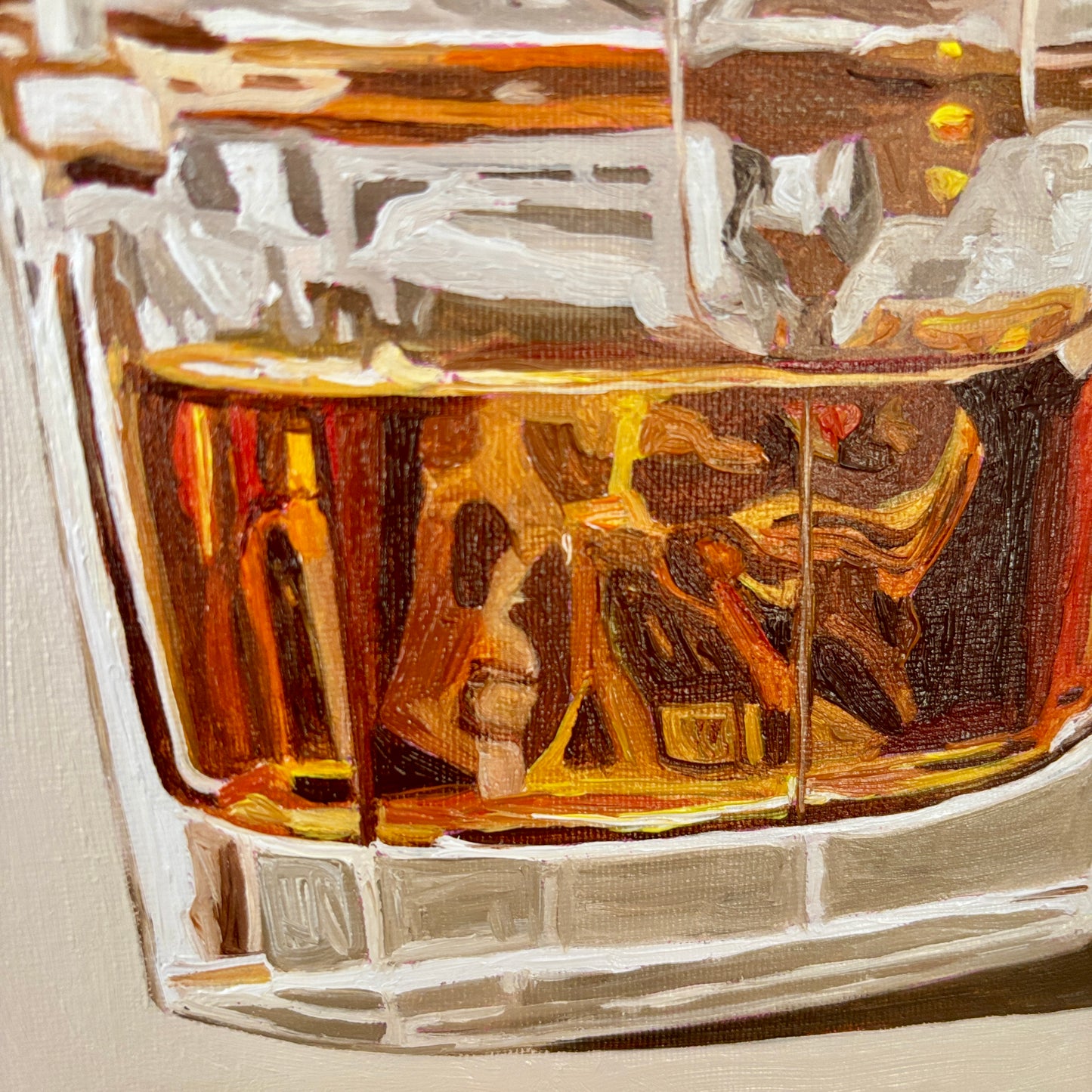 Whiskey on the rocks