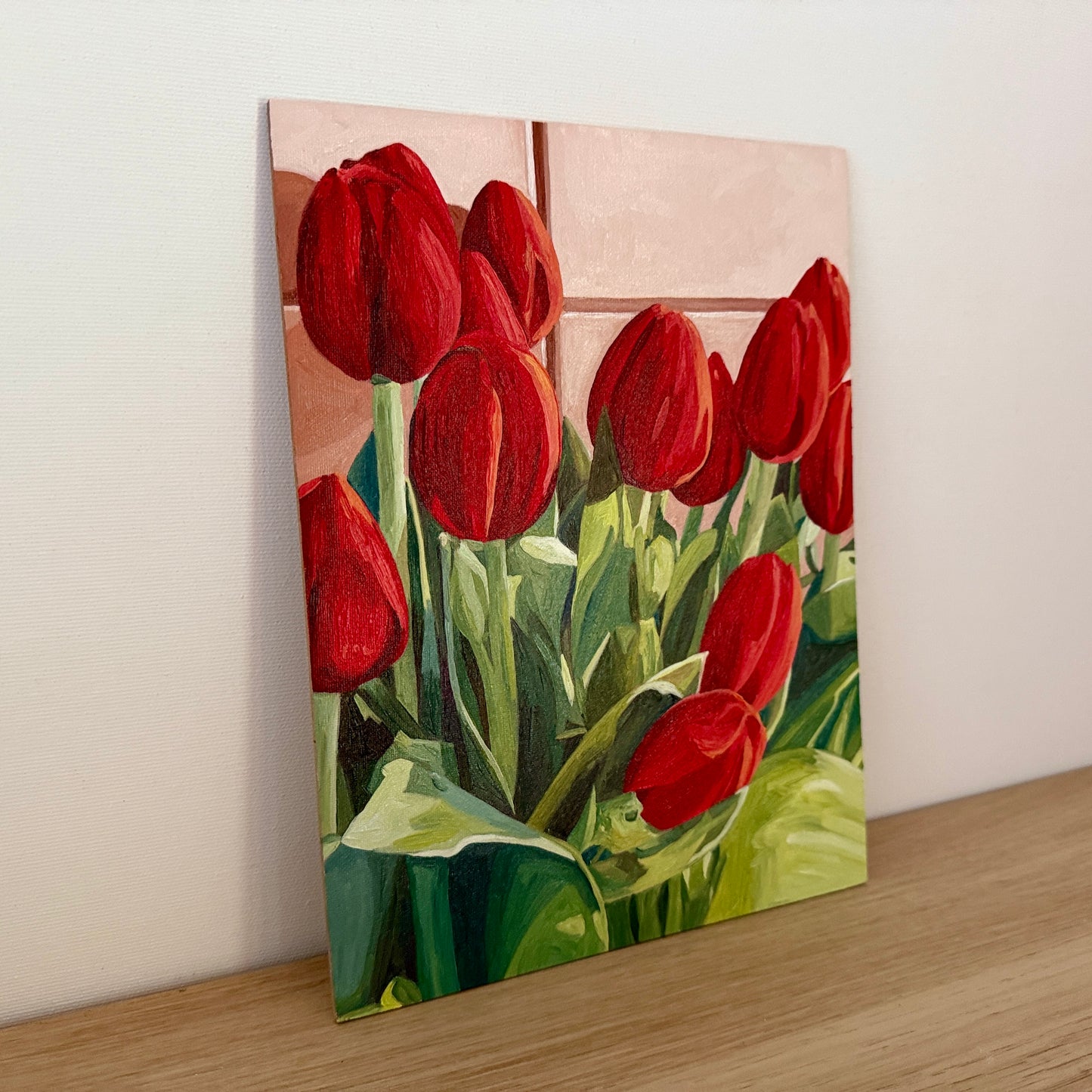 Red tulips