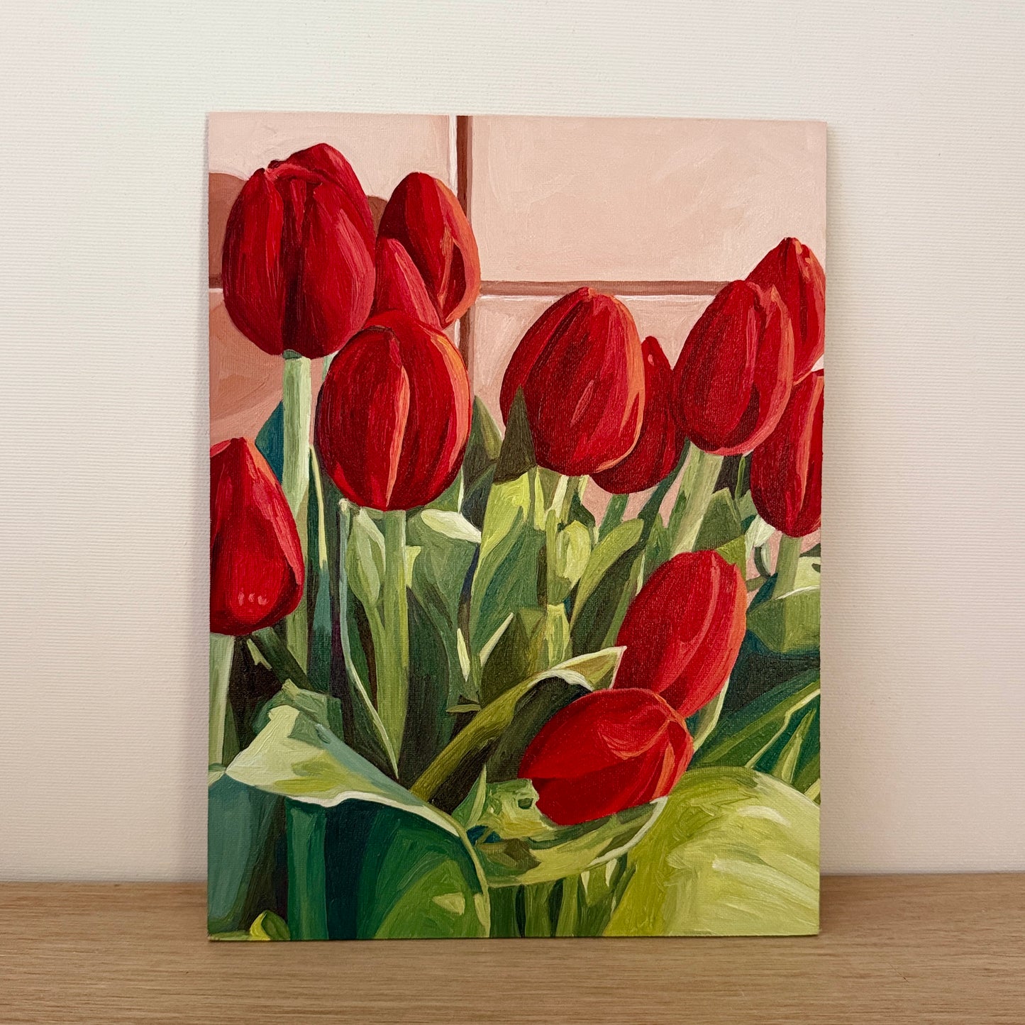 Red tulips