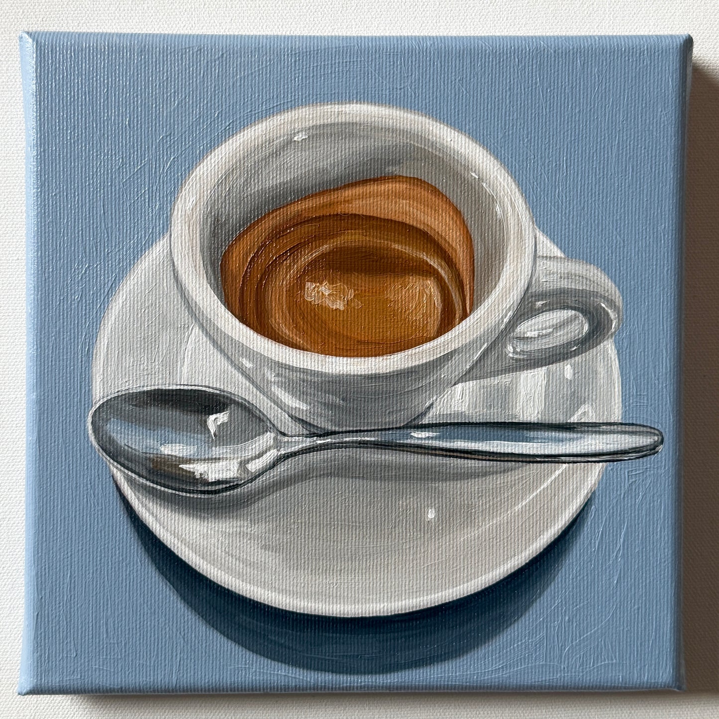 Espresso on Blue