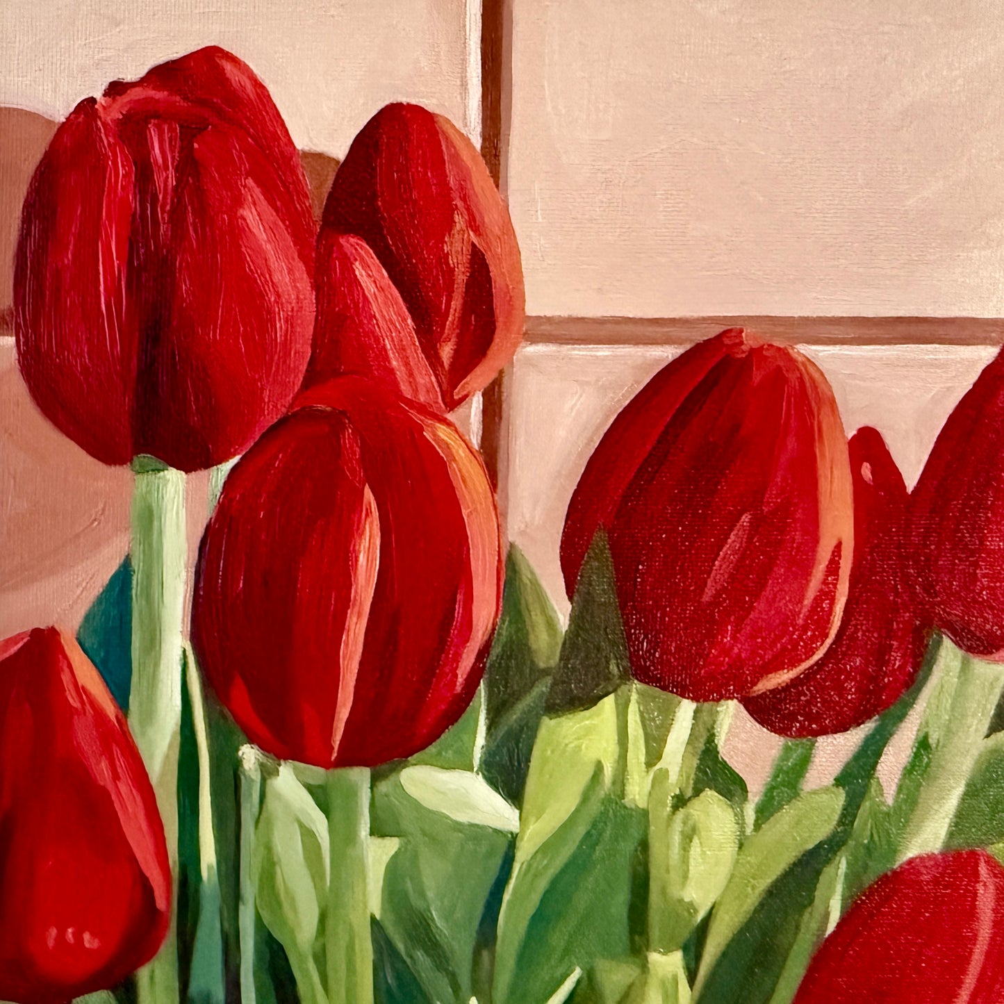 Red tulips