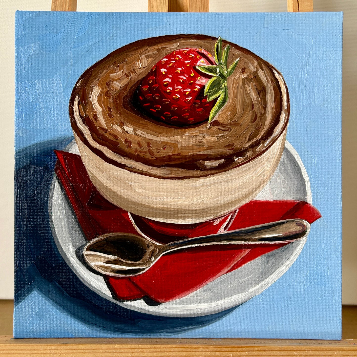 Strawberry on top