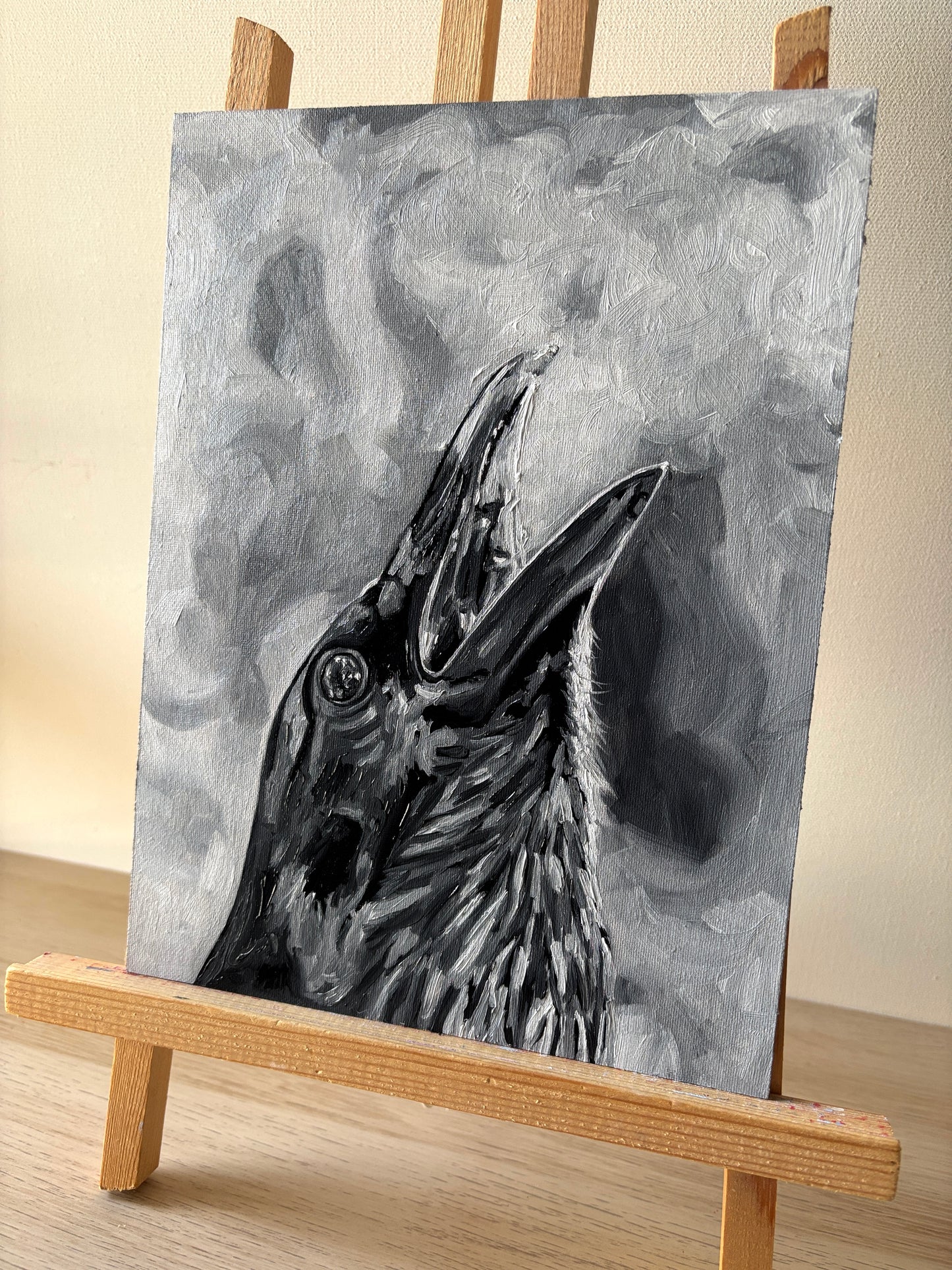 Raven - Black and white