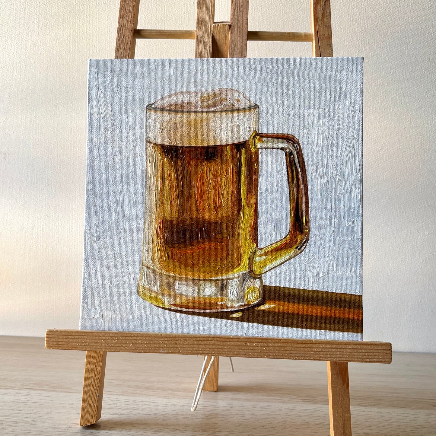 Beer on White