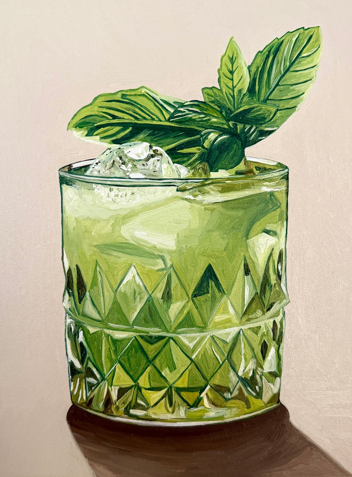 Gin basil smash - Cocktail series