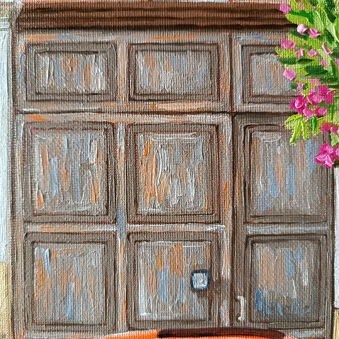 Fiat 500 - The door to Sicily