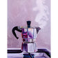 Moka Pot on Purple