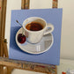 Espresso on Lavender - Reserved for auction