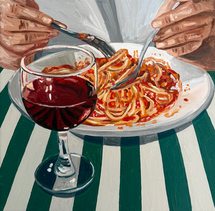 Pasta and Wine