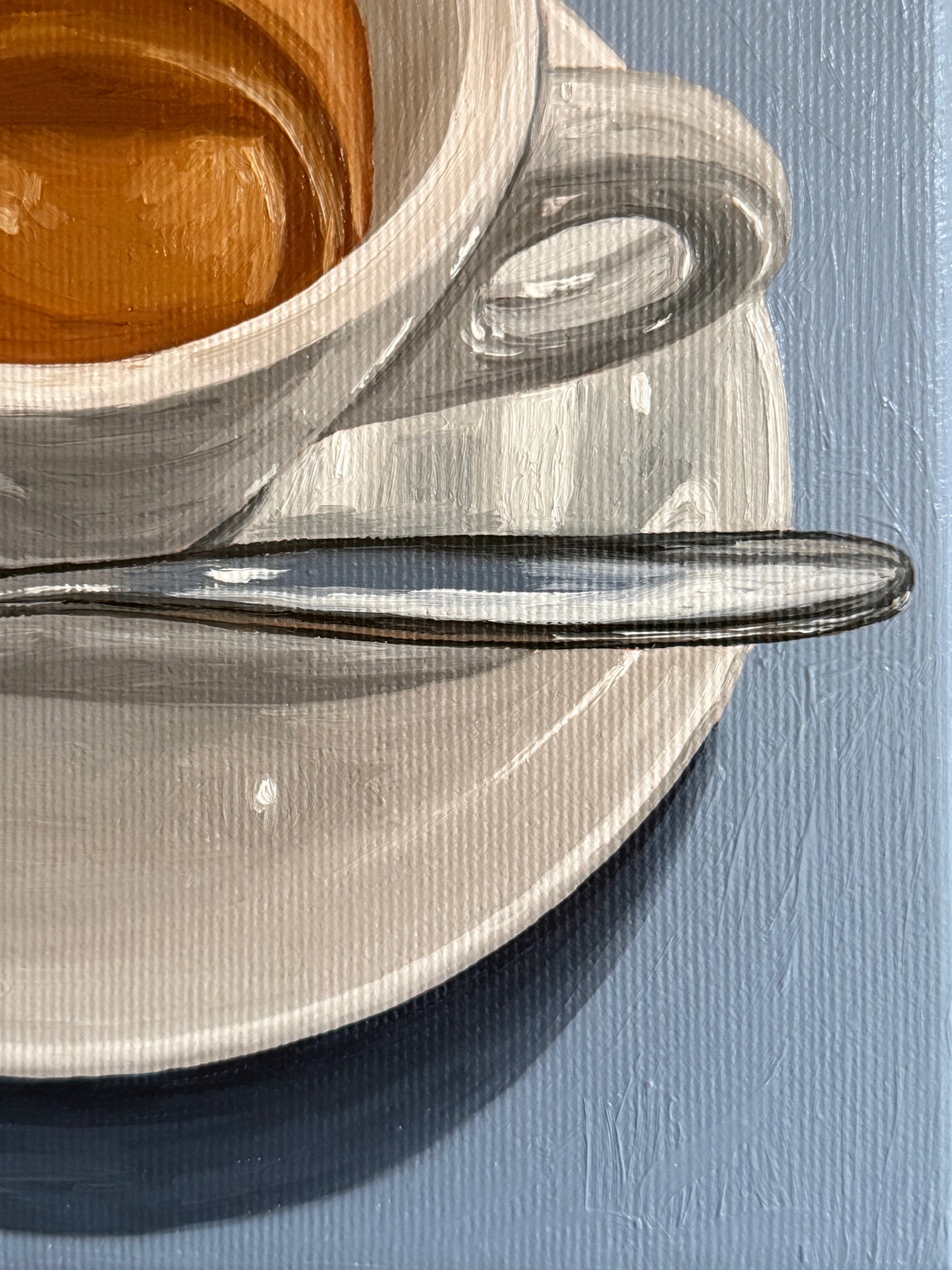 Espresso on Blue