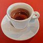 Espresso on red orange - Reserved for auction
