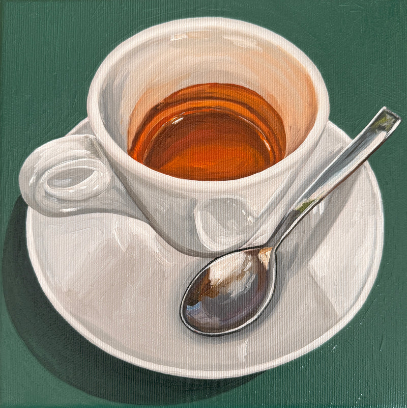 Espresso on Forest Green