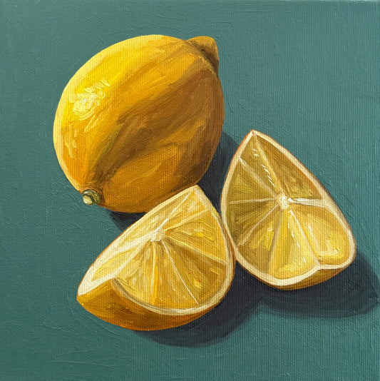 Lemons on Green