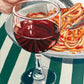 Pasta and Wine