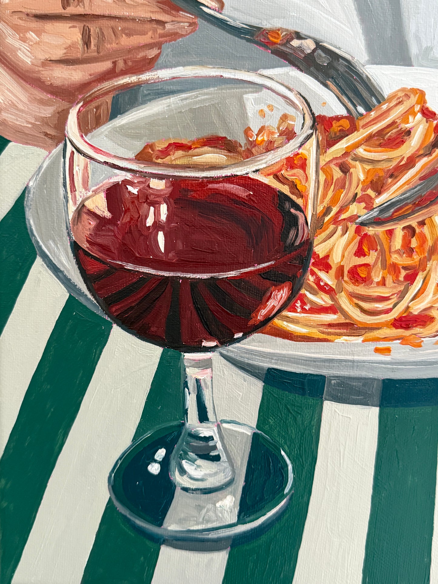 Pasta and Wine
