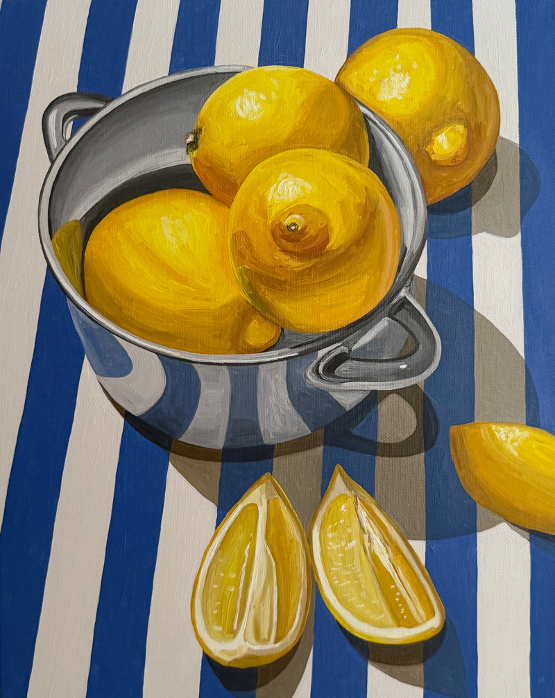 Lemons on Stripes