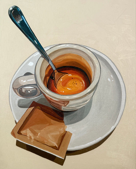 Espresso on beige 2