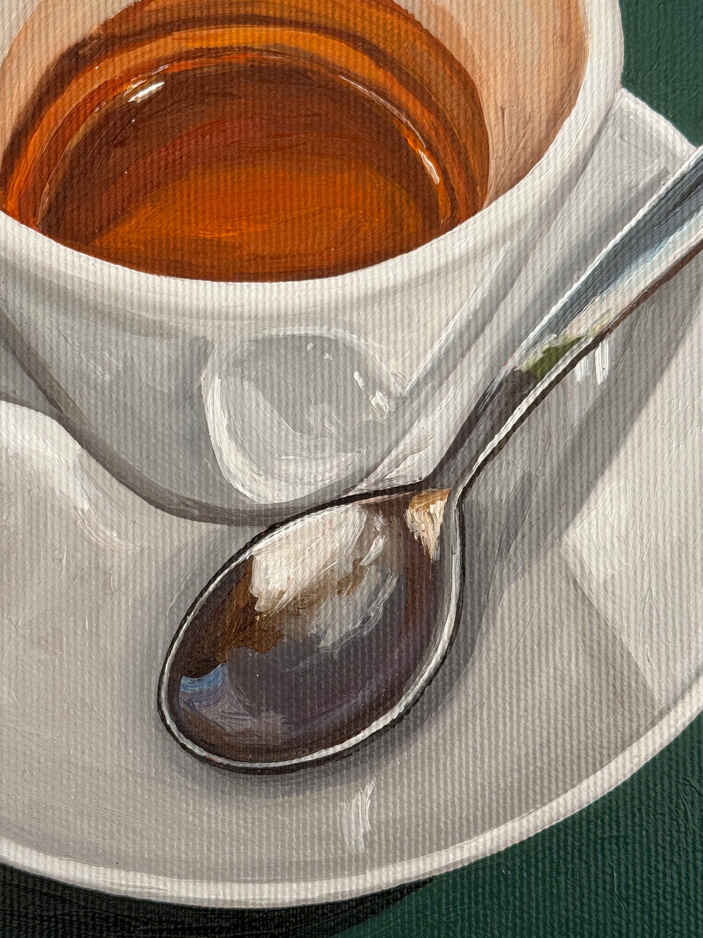 Espresso on Forest Green