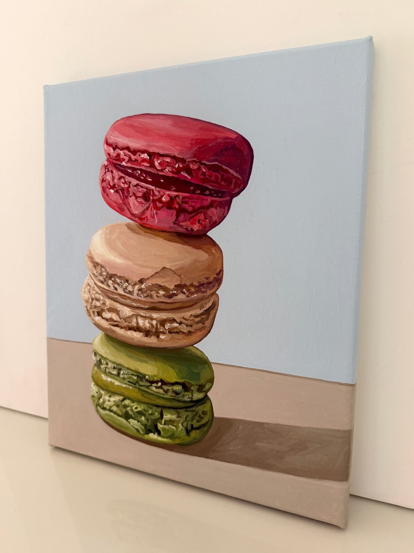 Three Macarons in Balance