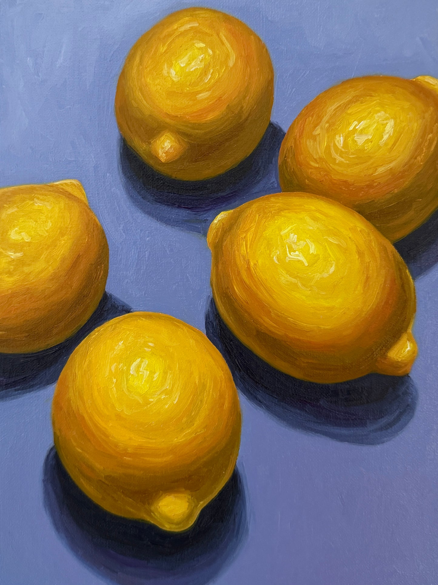 Circling Lemons on Lavender