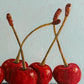 Cherries on Blue