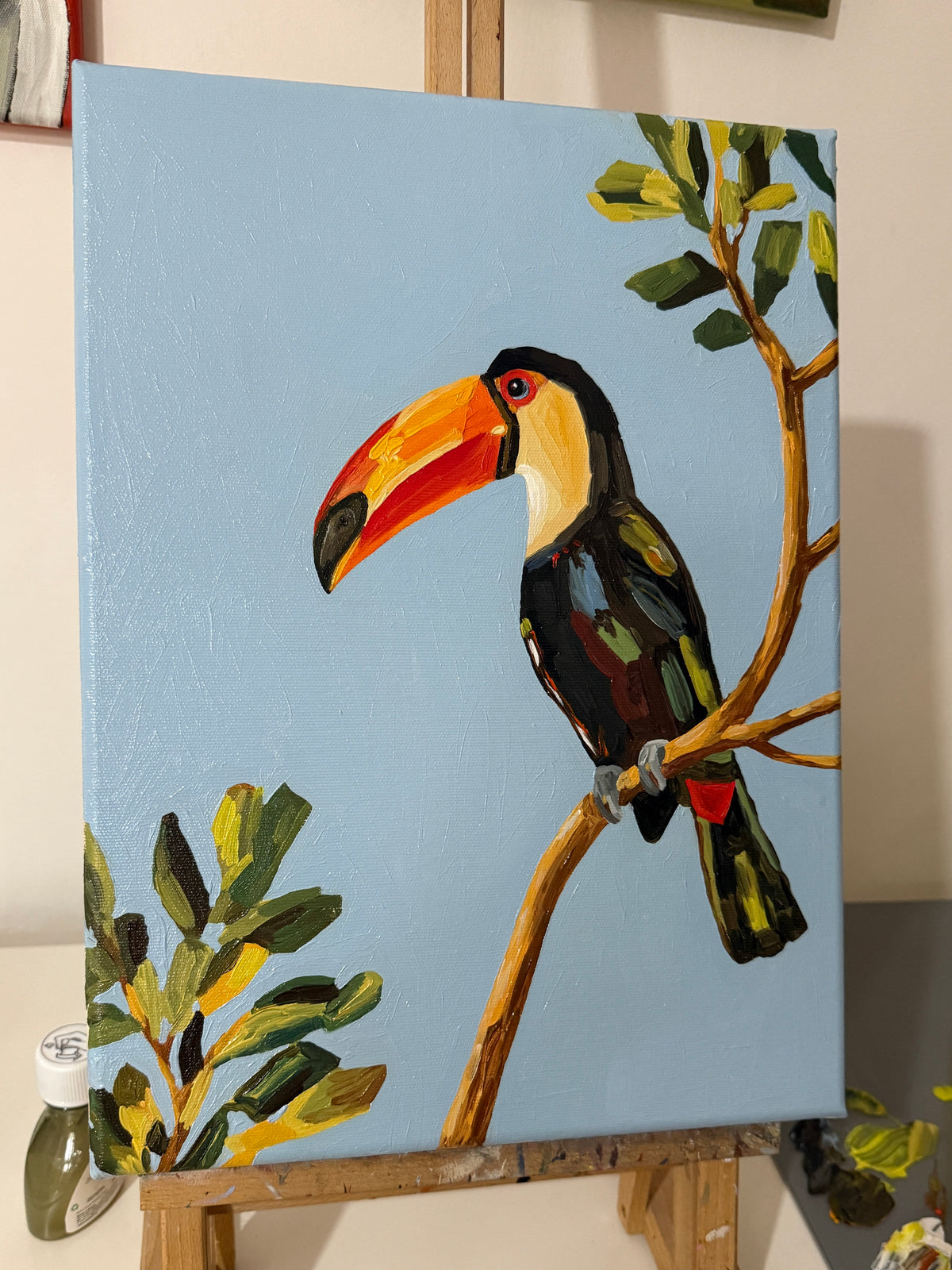 Toucan in Blue