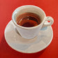 Espresso on red orange - Reserved for auction