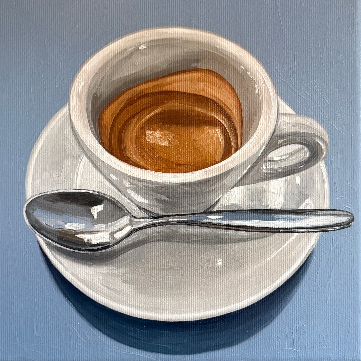 Espresso on Blue