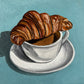 Coffee and Croissant