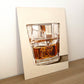 Whiskey on the rocks - Cocktail series