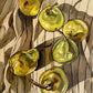 Pears on Linen