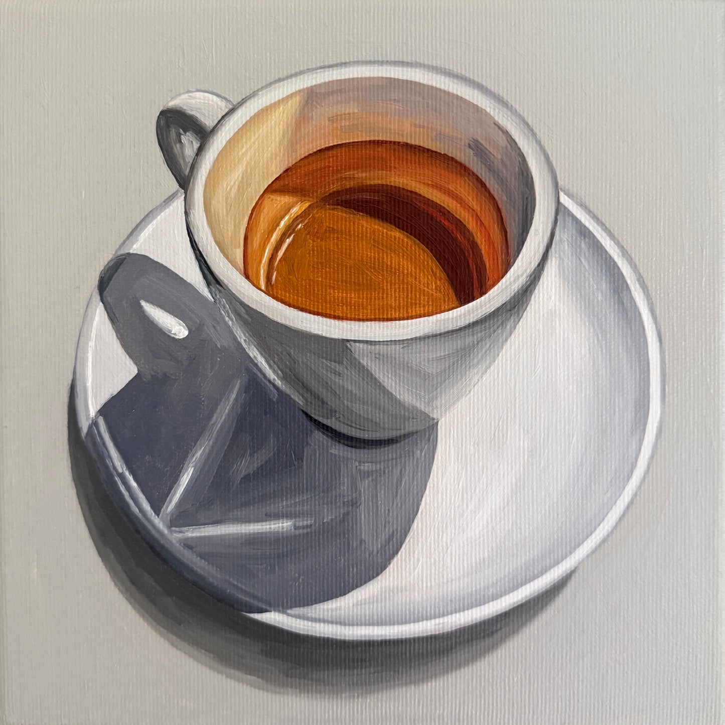 Espresso on Warm Grey