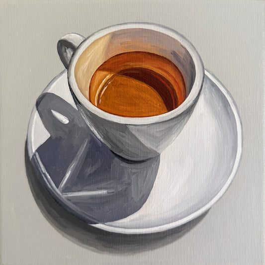 Espresso on Warm Grey