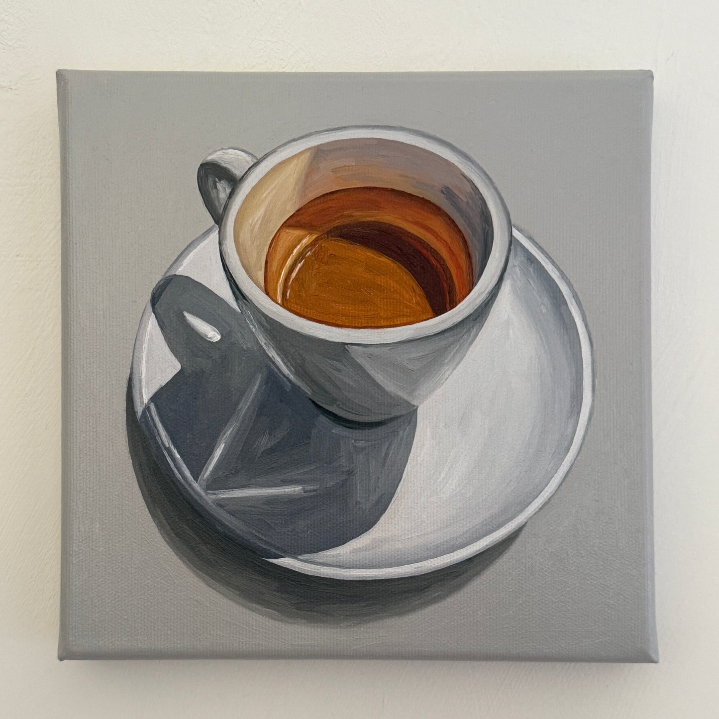 Espresso on Warm Grey