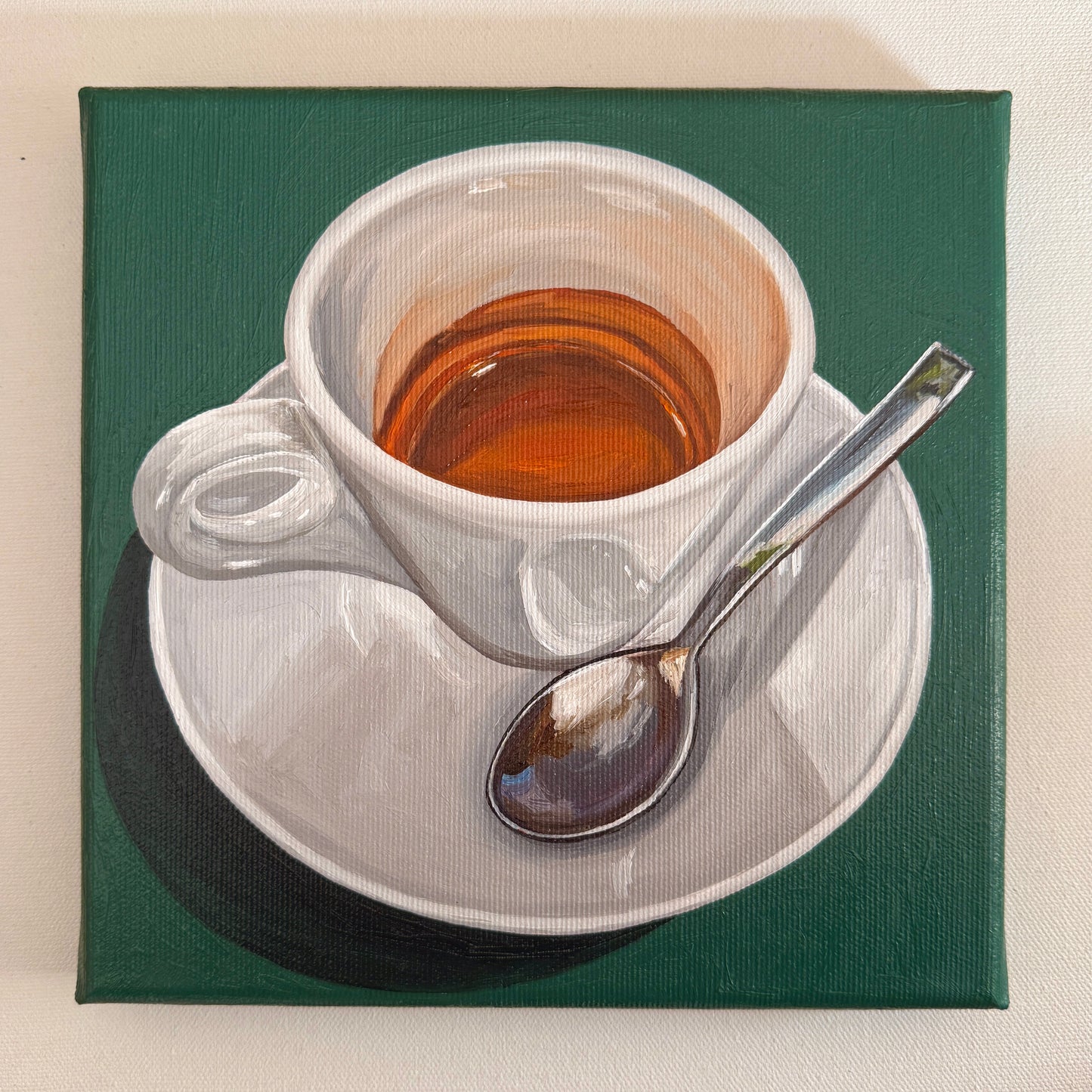 Espresso on Forest Green