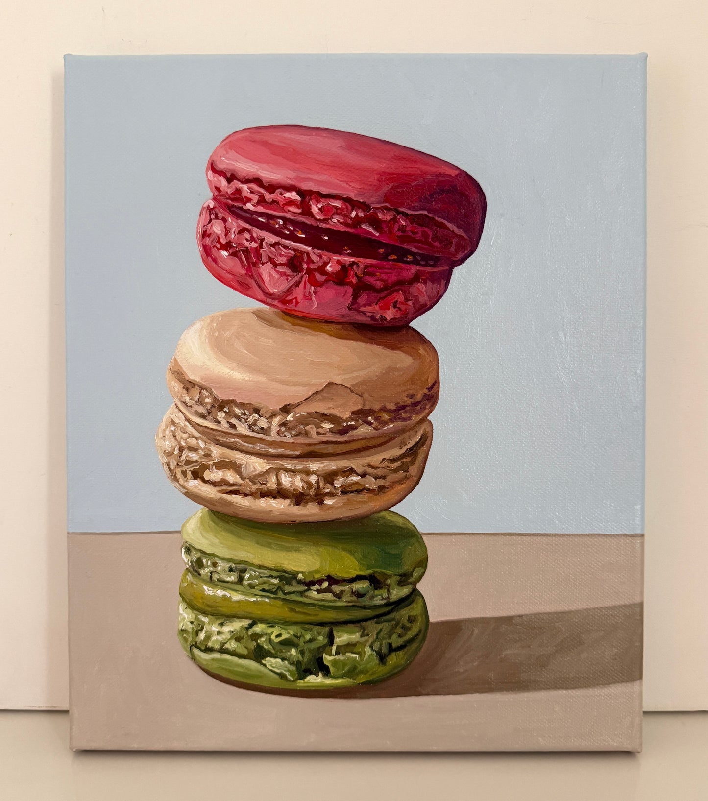 Three Macarons in Balance