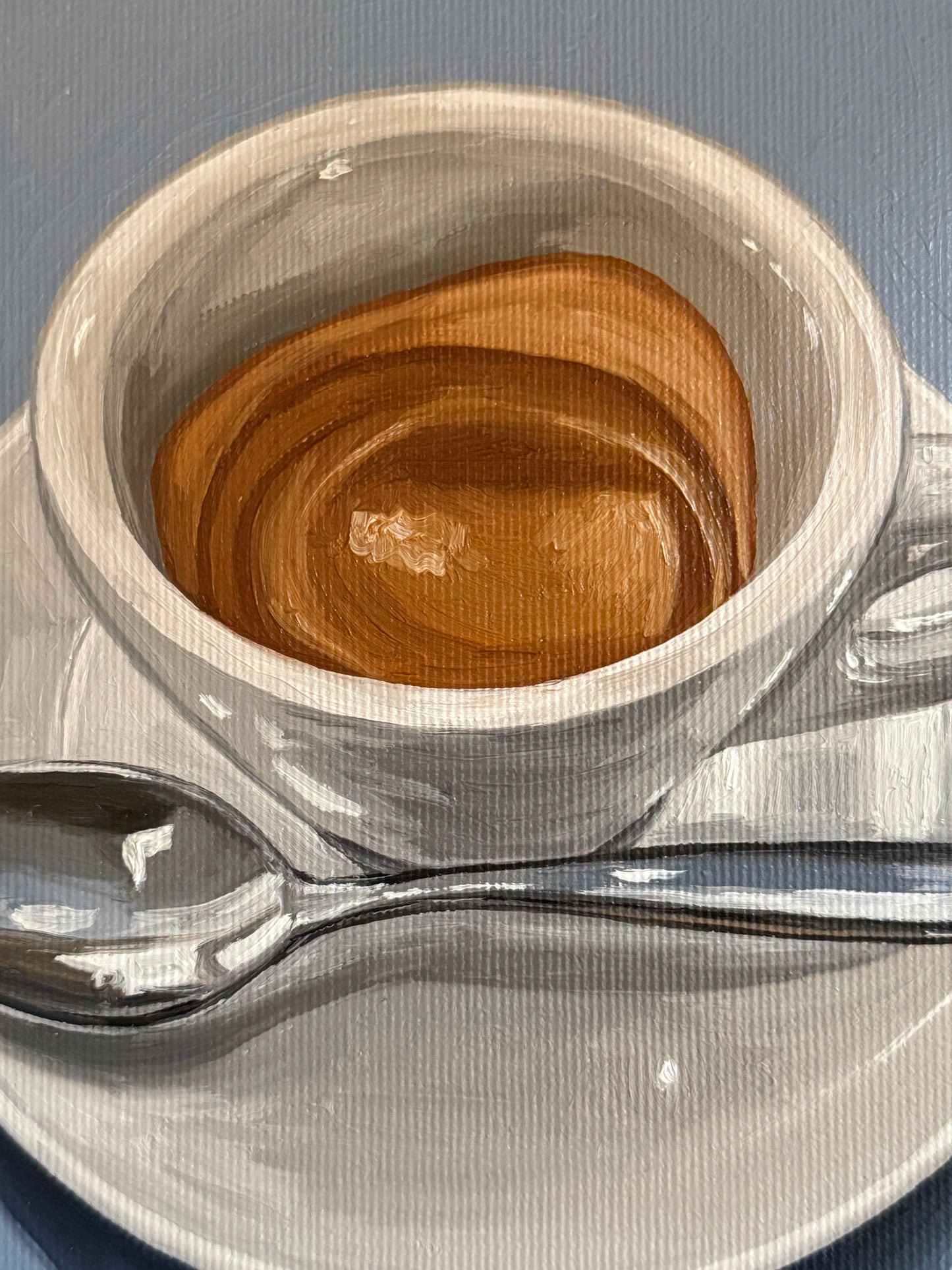 Espresso on Blue