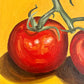 Quirky Tomatoes on Mustard Yellow