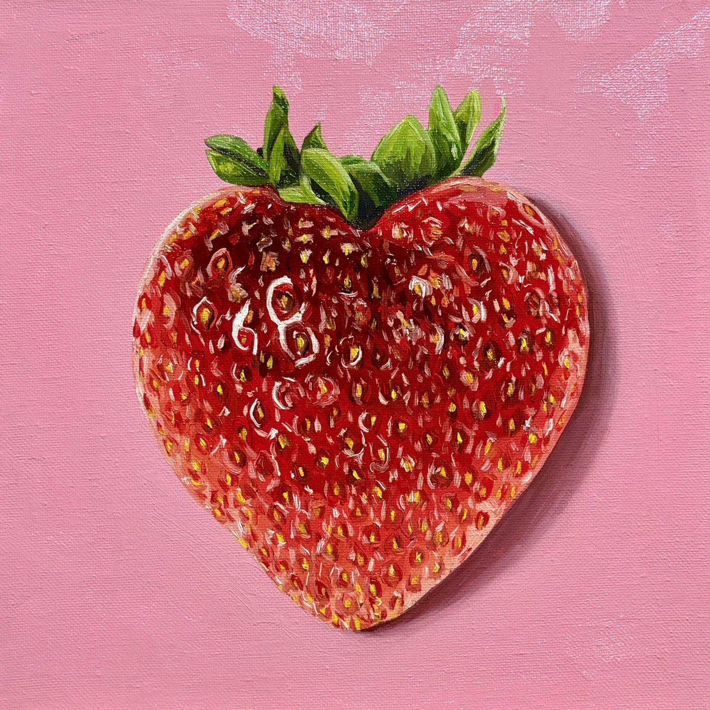 Heart Shaped Strawberry