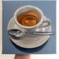 Espresso on Blue