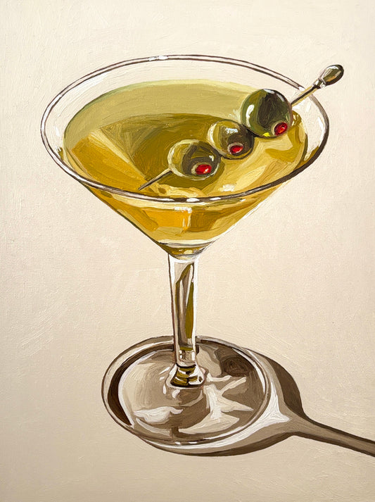 Dirty martini - Cocktail series