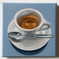 Espresso on Blue