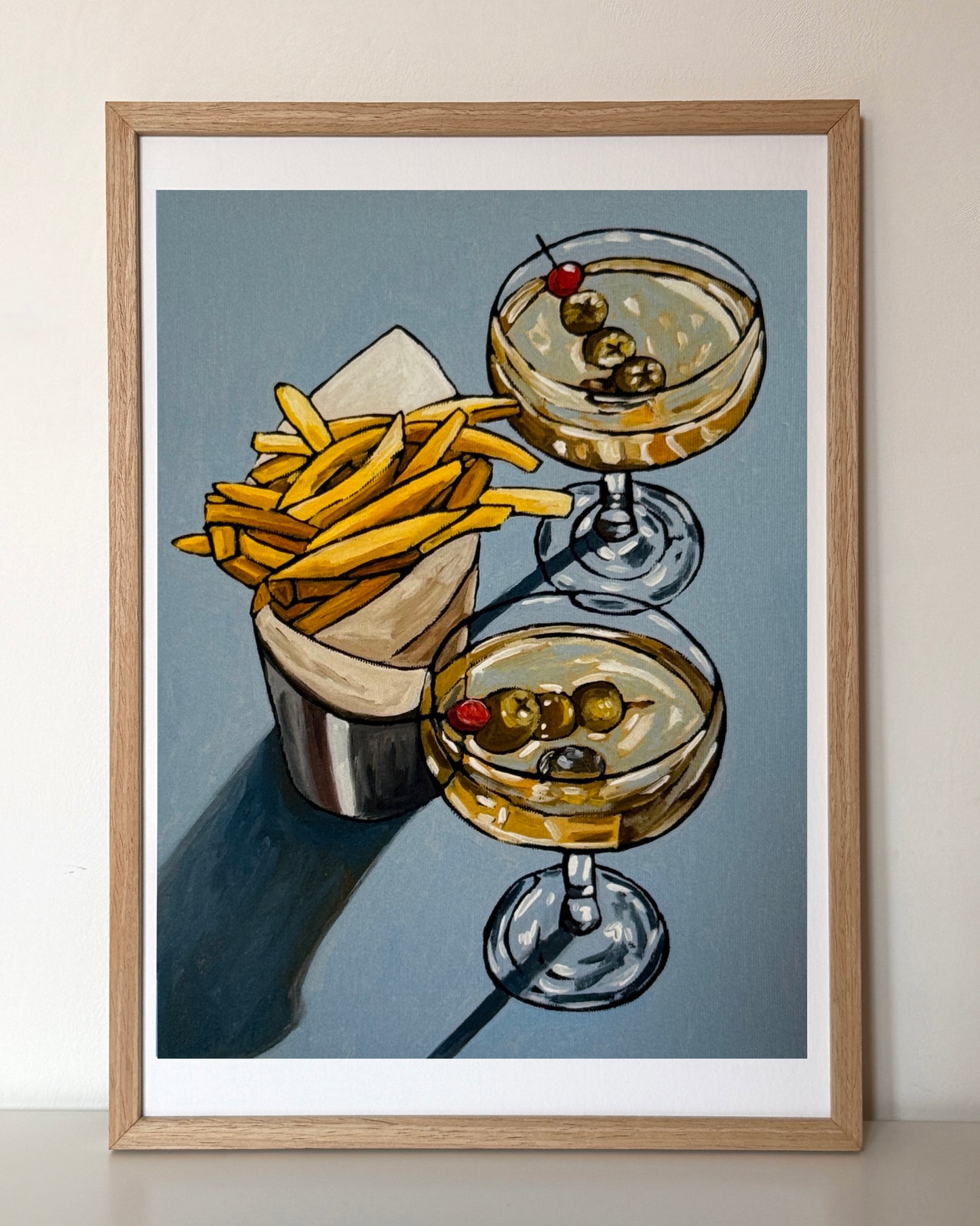 Martinis with Fries