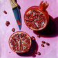 Pomegranate on Pink