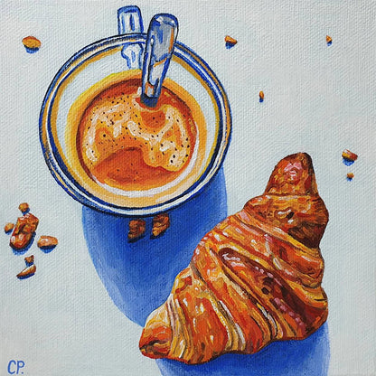 Coffee and Croissant