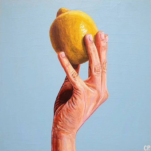 Hand Study and Lemon