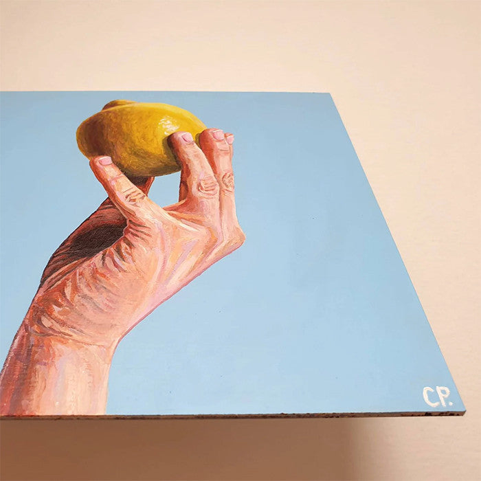 Hand Study and Lemon